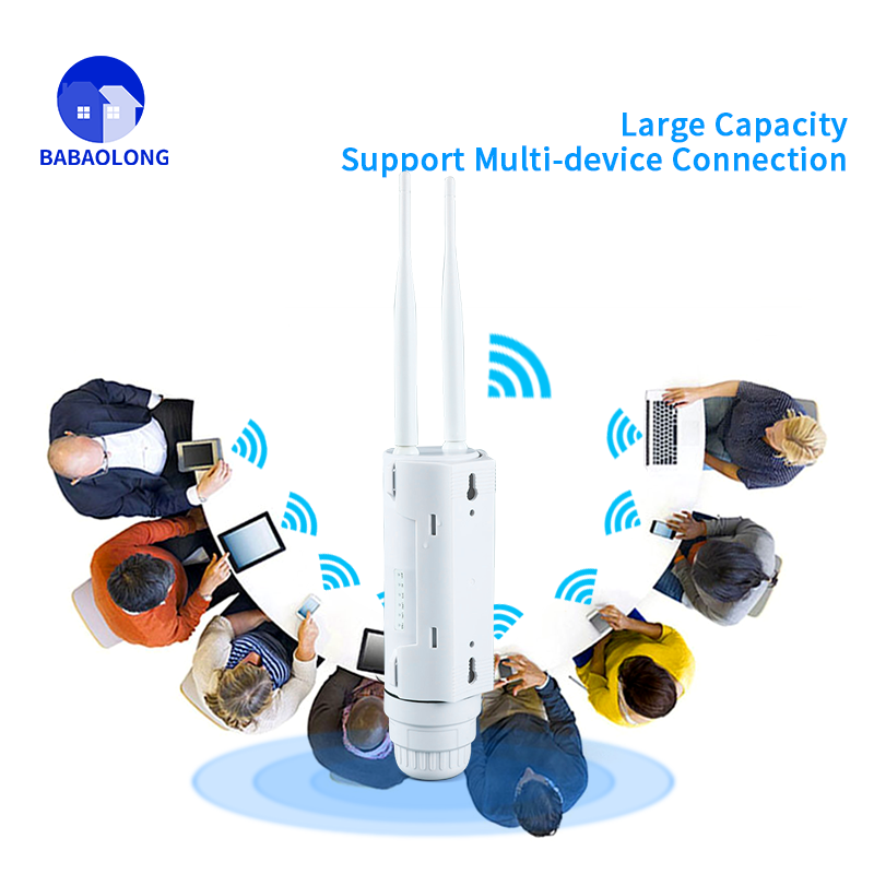 Outdoor Waterproof Router 4g Cpe Cat4 Lte 3g / 4g Sim Card For Ip Camera Wifi Outdoor Coverage